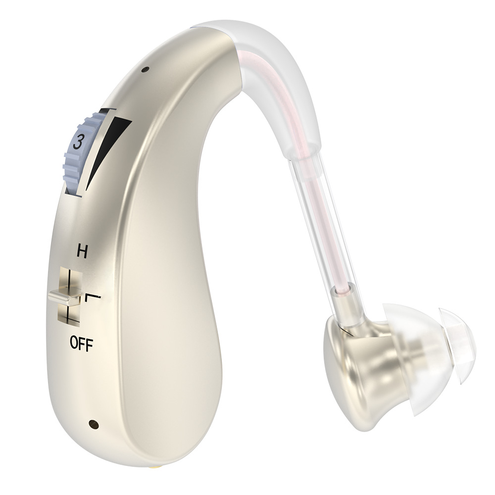 工場直売USB充電式ノイズリノイズアンプ耳掛け補聴器イヤホン集音器対外貿易版1