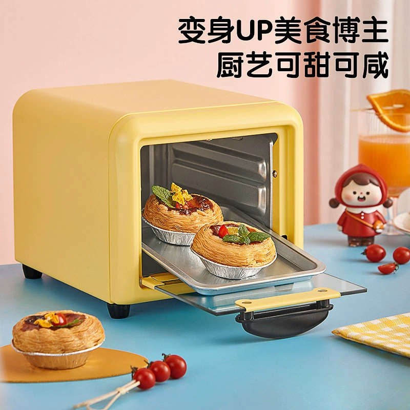 Household small 5L electric oven, mini multi-function baking oven, special for baking rice in dormitory, compact