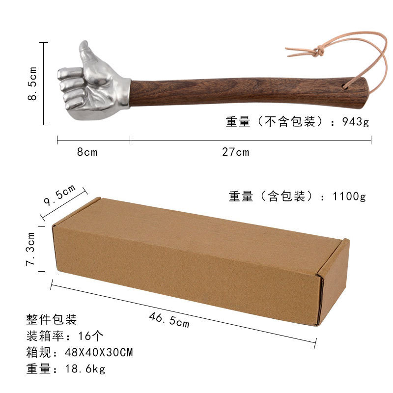 多功能实心不锈钢破窗骨朵锤车载应急防身安全锤五金工具锤子摆件|undefined