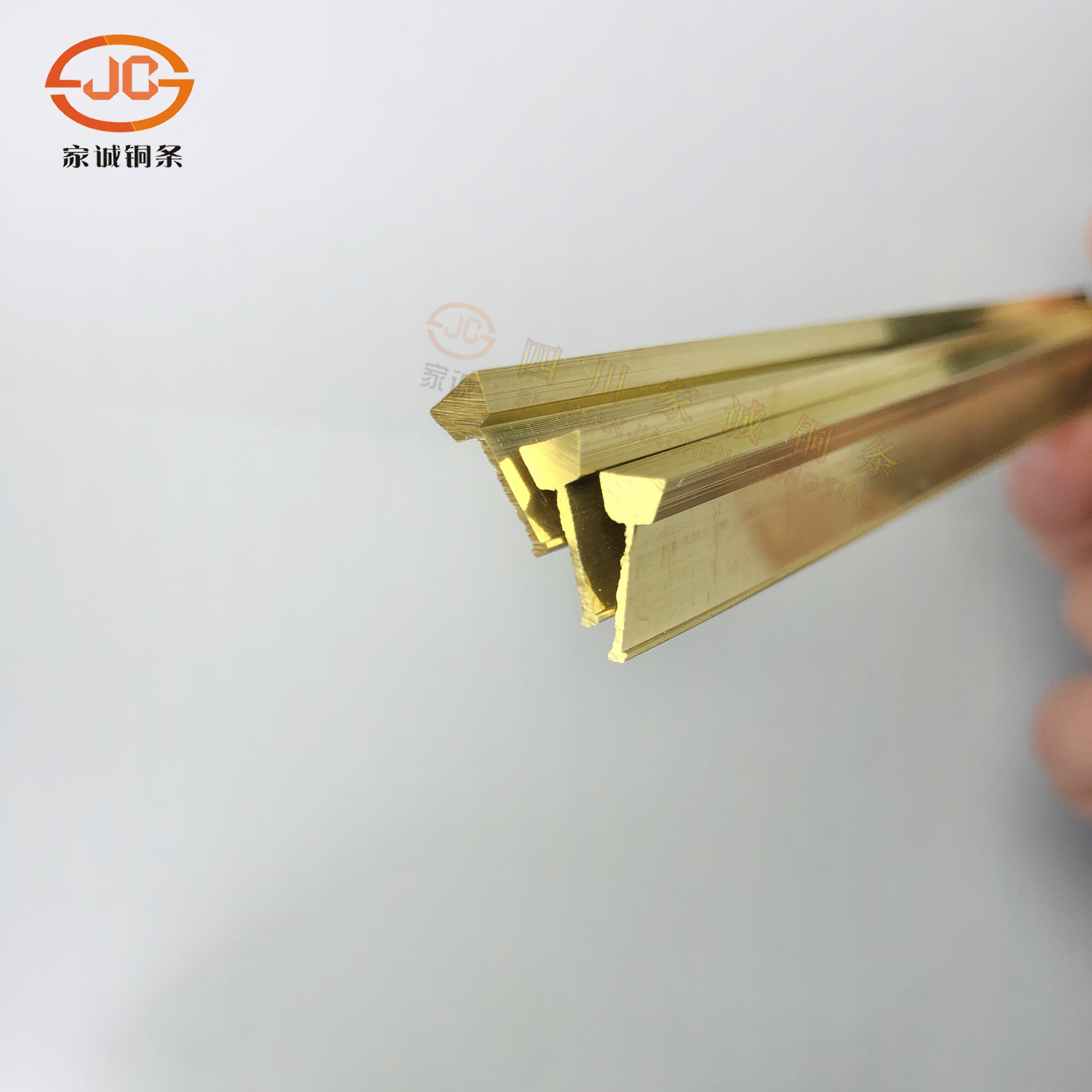 家诚铜条批发 水磨石铜条地面装饰t型 地砖分隔铜条