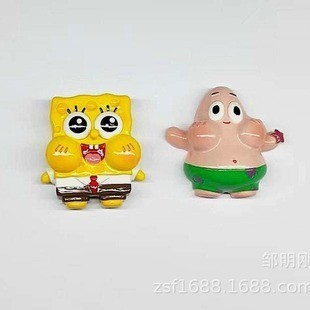 漫画かわいい子供萌え樹脂立体冷蔵庫貼り部品磁石メッセージボード貼りスポンジ赤ちゃん冷蔵庫貼り|undefined