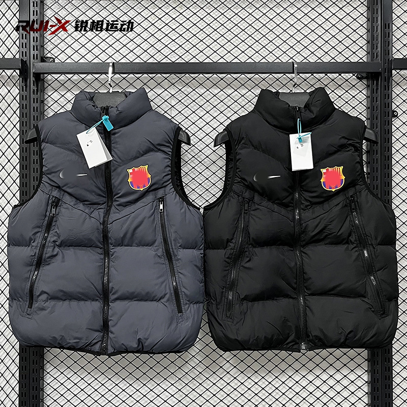 2526 New Nk Vest Football Uniform Autumn and Winter Sports Running Easiest for Match Casual Waistcoat Warm Vest Men's and Women's Thick Style
