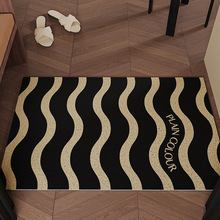 入户门地垫耐脏进门门口蹭土丝圈地垫玄关耐磨可裁剪防滑脚踏垫