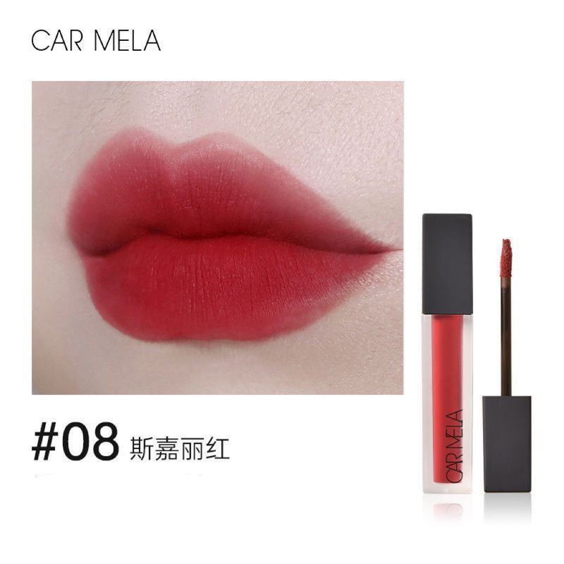 CARMELA百变卡梅拉丝绒哑雾唇泥雾面人间富贵花系列红色系唇泥|undefined