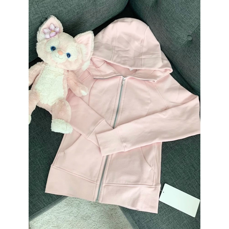 Pink Right Shoulder Slim Sweatshirt Jacket for Women in Spring 2025 New Early Spring Korean Style Sports Waist Top Pink Right Shoulder Slim Sweatshirt Jacket for Women in Spring 2025 New Early Spring Korean Style Sports Waist Top