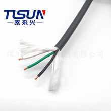 UL62电源线 SJTW 3*18AWG 户外设备连接线