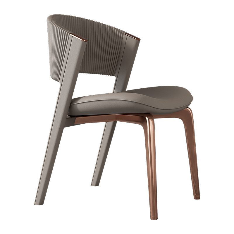 라이트 브라운 + 로즈 골드 피트