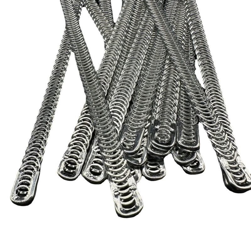 Фабрика прямой рыбьей чешуи кости тела формируя металлическую рыбью Кость углеродистая сталь опорная полоса гальваническим белый цинк Синий Цинк пружинная полоса 10 мм