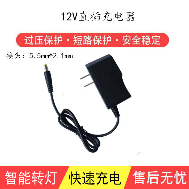 12V直插充电器