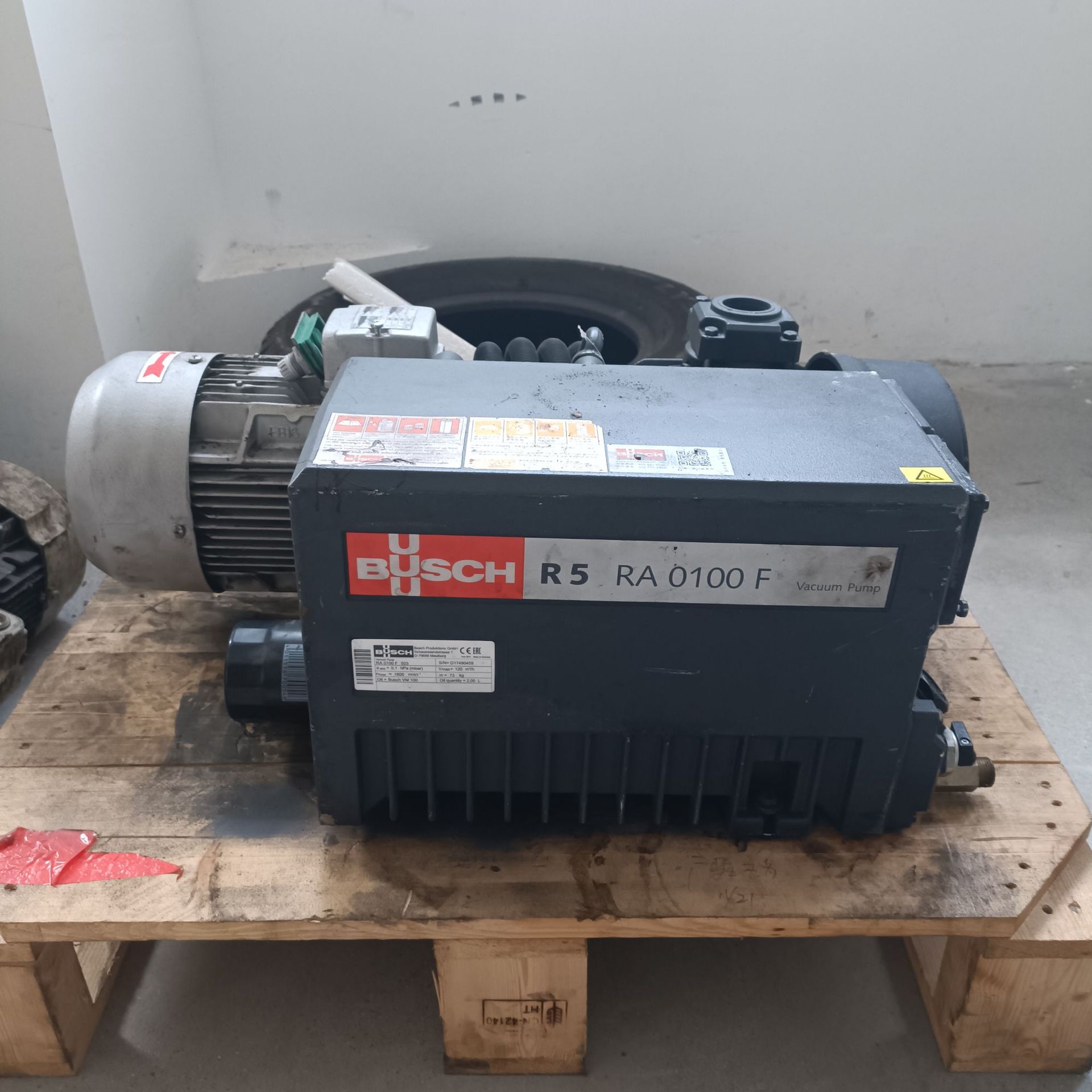 进口普旭真空泵二手泵RA0100F性能稳定正常使用包售后