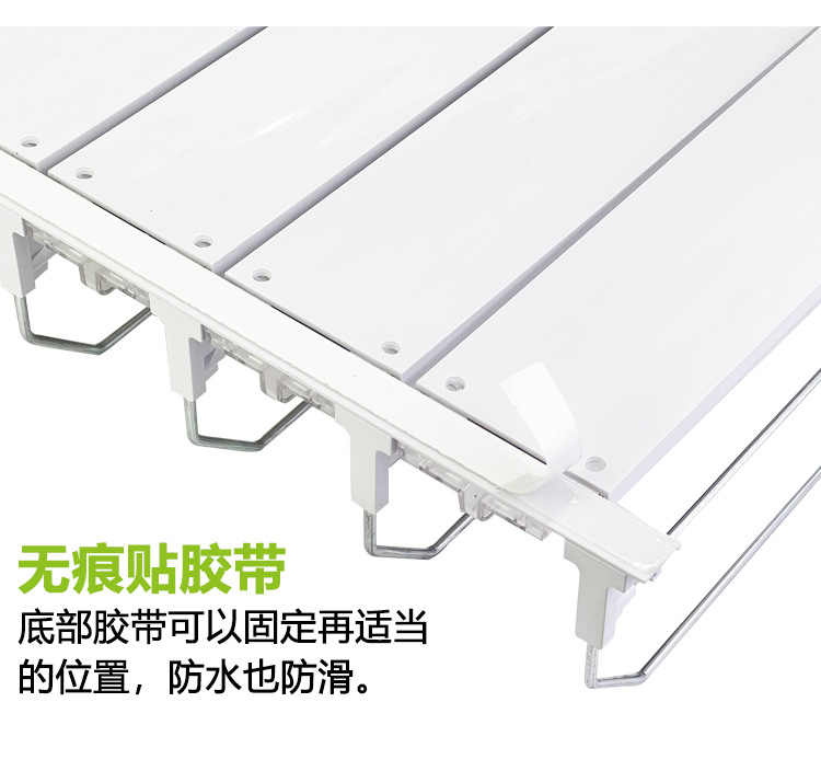 条形一体白色双杠_16