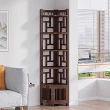 收纳柜角柜客厅茶柜墙边柜多层角落墙角置物架卧室书架拐角柜酒柜