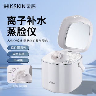 Golden Rice Facial Steamer Thermal Spray Nano Ion Hydrating Instrument Beauty Instrument Household Facial Humidification Facial Steaming Machine KD332V