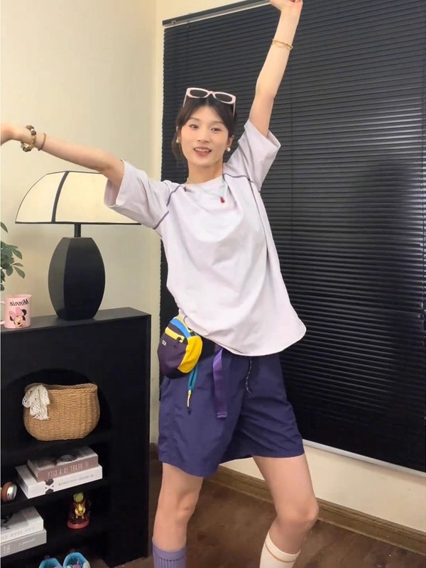 品牌外贸～剪标专柜速干运动短裤男女户外徒步登山透气多巴胺短裤|undefined