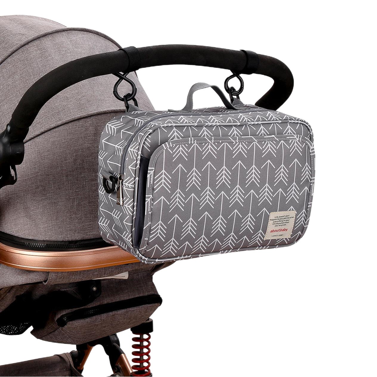 Waterproof Stroller Stroller Bag Storage Stroller Hanging Bag Diaper Bag Baby Outing Mommy Bag Diaper Bag