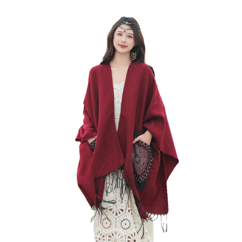 Ethnic scarf for traveling