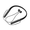 Foreign trade cross -border explosion wireless Bluetooth headset 5.2 neck -wearing sports hanging neck magnetic suction semi -in -ear can insert TF card