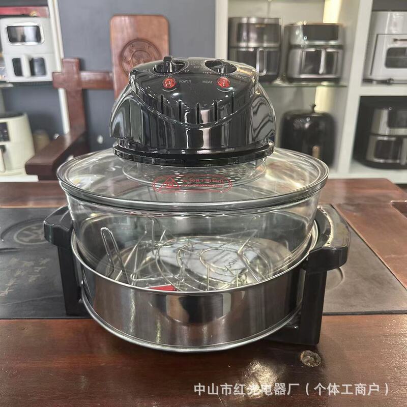 Cross-Border English Eight-Piece Set 20L Ultra-Large Capacity Multi-Functional Visual Air Fryer Fried Chicken French Fries Electric Fryer Cross-Border English Eight-Piece Set 20L Ultra-Large Capacity Multi-Functional Visual Air Fryer Fried Chicken French Fries Electric Fryer