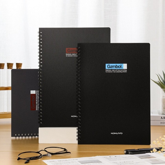 Kokuyo Japan's Kokuyo Gambol Coil Notebook Simple Double Spiral Pp Business Style Notebook A5 B5 A4 Kokuyo Japan's Kokuyo Gambol Coil Notebook Simple Double Spiral Pp Business Style Notebook A5 B5 A4