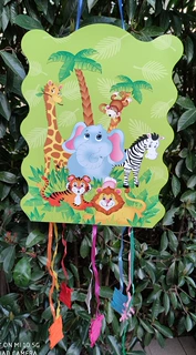 皮纳塔，纸袋子皮纳塔，pinata