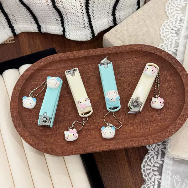 Cute Nail Clipper Pendant, Flat and Angled Nail Clippers for Daily Use, Nail Clippers for Girls, Wholesale Creative Nail Clippers