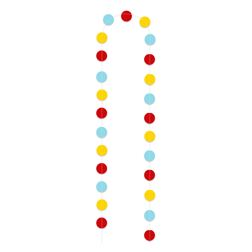 Nuevos productos transfronterizos tema de carnaval decoración de cumpleaños bandera de la bandera parque de atracciones infantil decoración de fiesta de cumpleaños bandera de la flor de la atracción