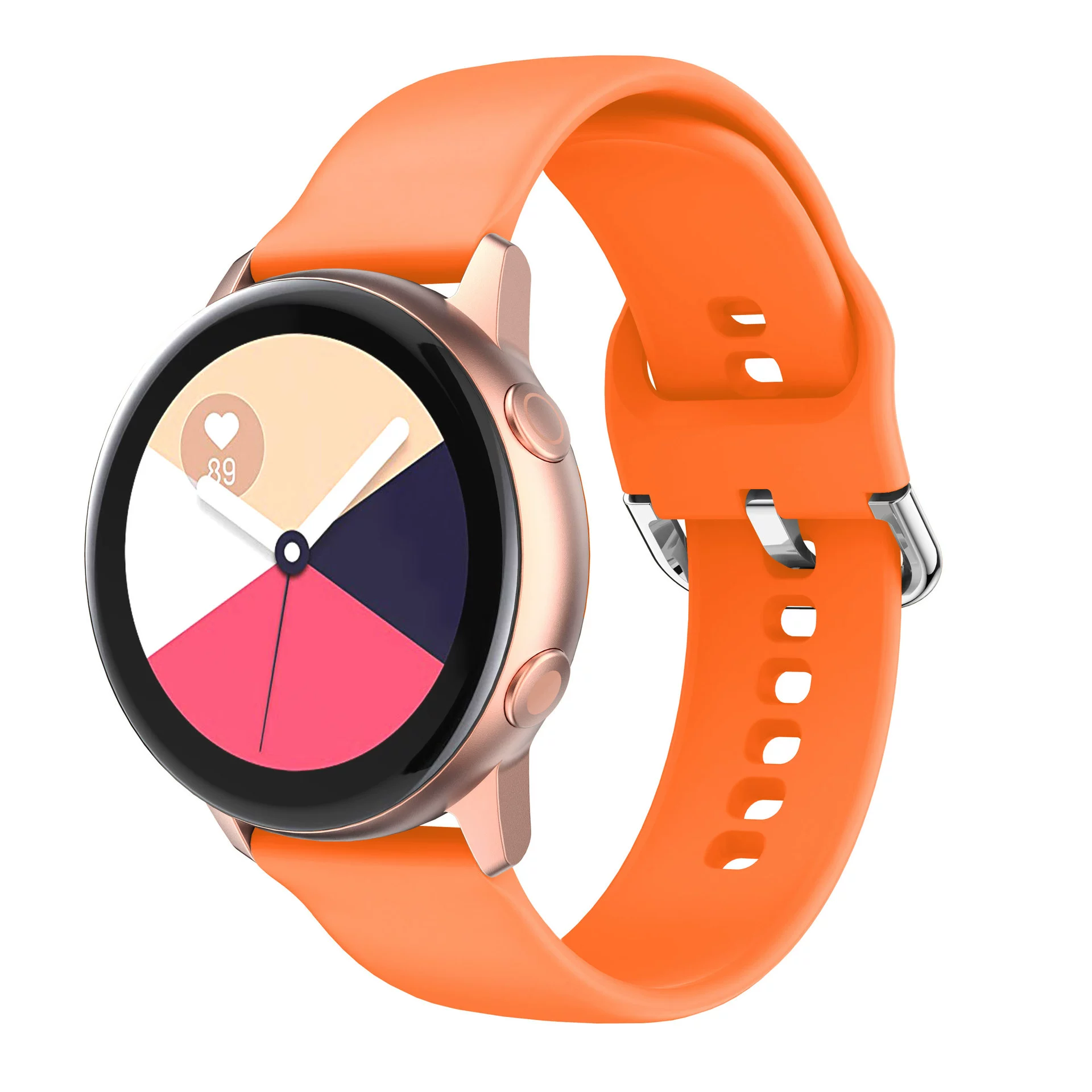 [Подходит для Samsung Galaxy Active2 силиконовый браслет Huawei Watch GT часовые браслеты 2022 мм размер]
