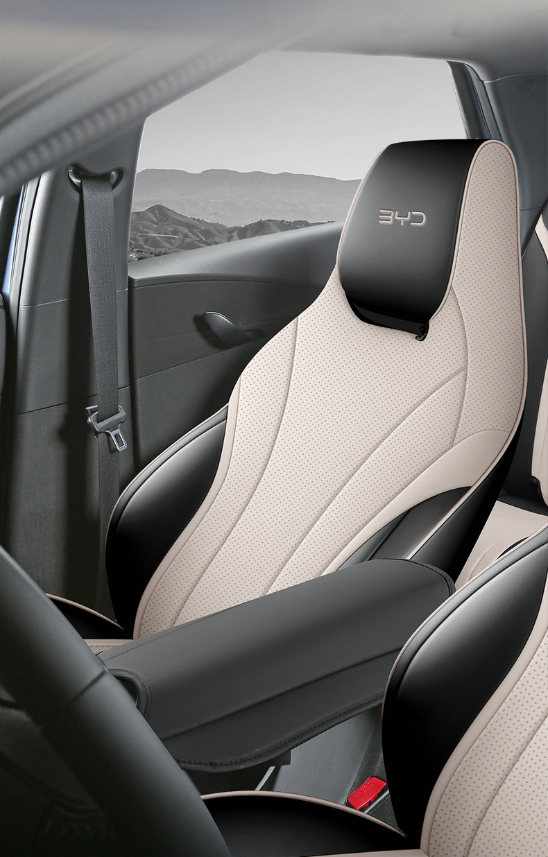 BYD Dolphin Nappa Leather Car Cushion Four Seasons Full Surround