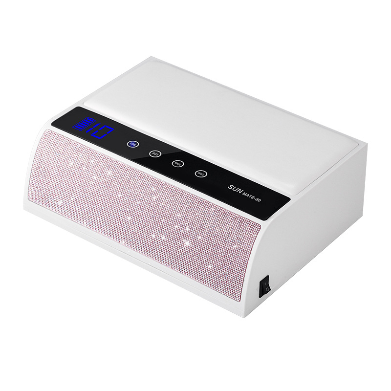 Almohada de mano lámpara de uñas desgaste lámpara de fototerapia de uñas manos lámpara de uñas lámpara UV de gran espacio de alta potencia salón de uñas dedicado