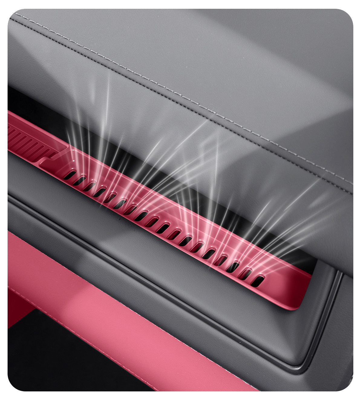 Suitable for 26 Models of Nio Es8 Dashboard Silicone Mats, Dust-Proof Air Vent Anti-Slip Mats, and a Complete Set of Practical Accessories