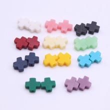 十字架串珠 手工制作手链项链耳环DIY散珠饰品配件专业厂家批发