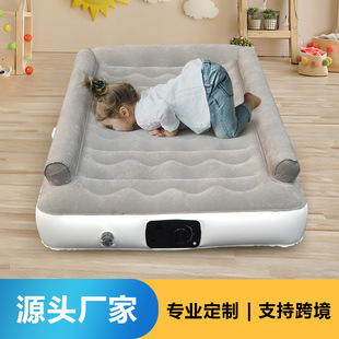 Portable Wholesale Kids Inflatable Bed Baby Indoor Flocking Mattress Toy Mat Outdoor Portable Spot Baby
