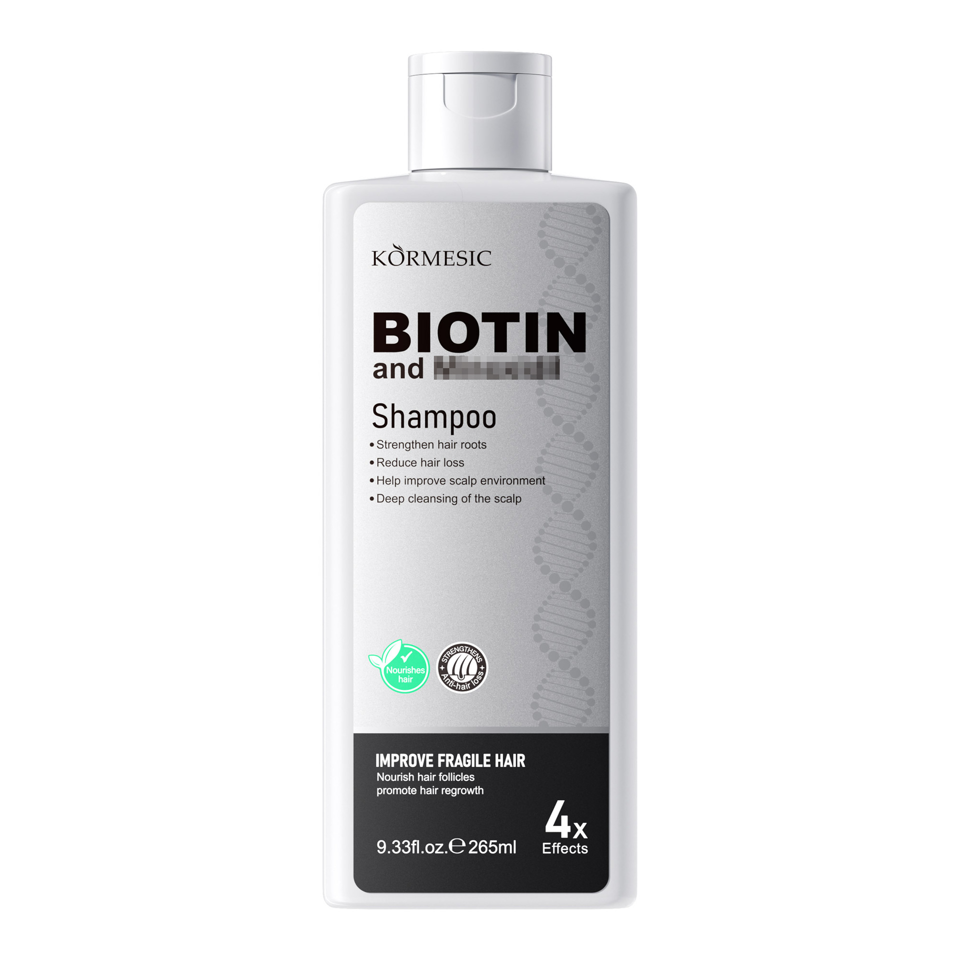 Selección estricta de Filipinas transfronterizas KORMESIC biotina + queratina champú suave cuidado del cabello