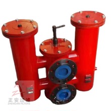 EH液壓系統雙筒潤滑油濾器SMF-D100×20C 雙筒中壓過濾器廠家供應