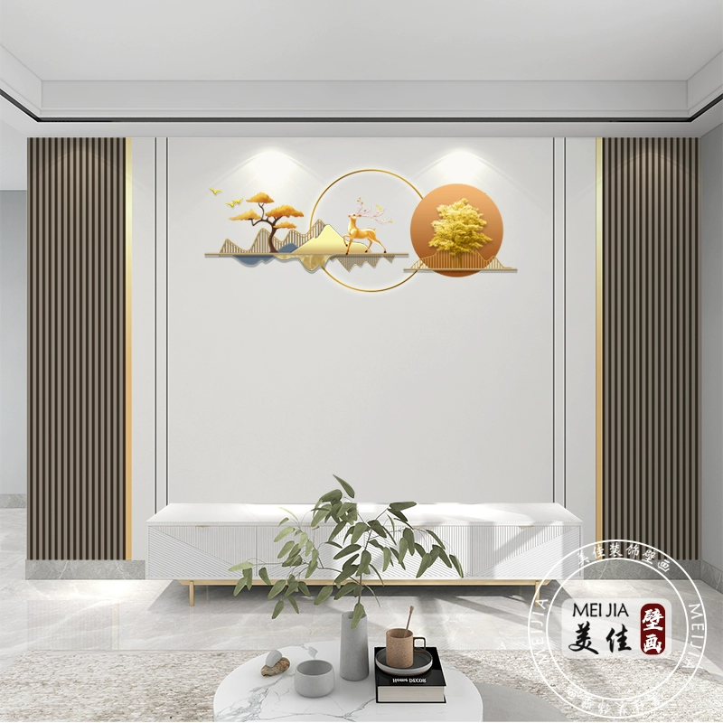 Wall wallpaper (1 m²) seamless luxury line grille, multiple substrates and embossed finishes