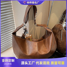 跨境韩国包包小众腋下饺子包新月通勤腋下女包高级感单肩斜挎包女