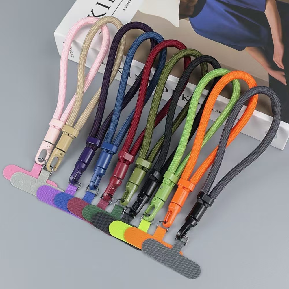 手机挂绳新款创意旋转头高级手腕绳可调节锁扣防盗安全手绳防丢绳