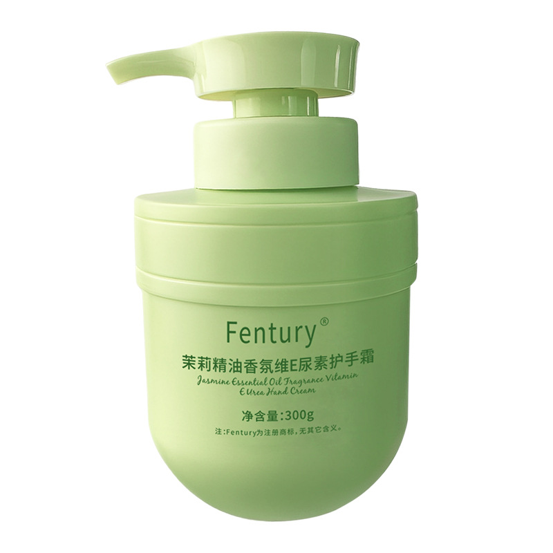 Fentury Gardenia aceite esencial fragancia vitamina E urea crema de manos hidratante anti-agrietamiento reducir mano patrón mano cuidado fabricante