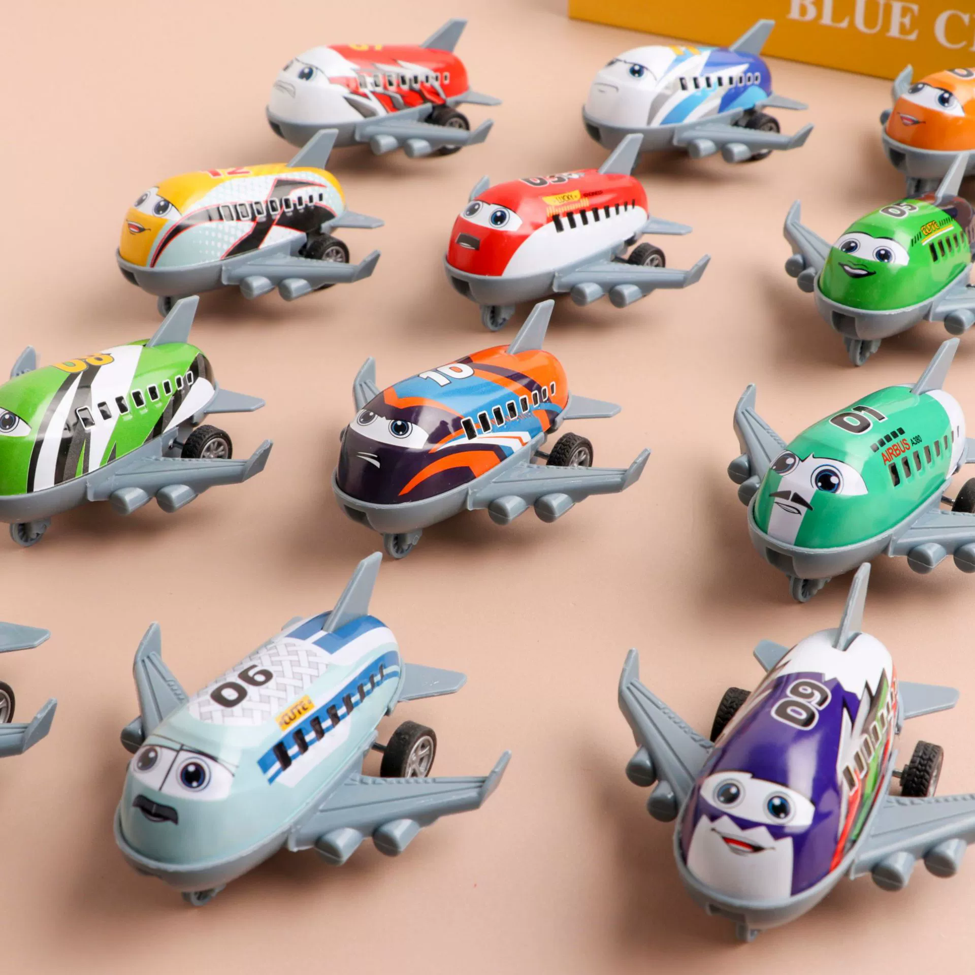 7,2 см железный металлический самолетик с откатной спинкой, детская игрушка, искусственная модель, кукла, машина, аркад, городской парк развлечений, оптовая продажа