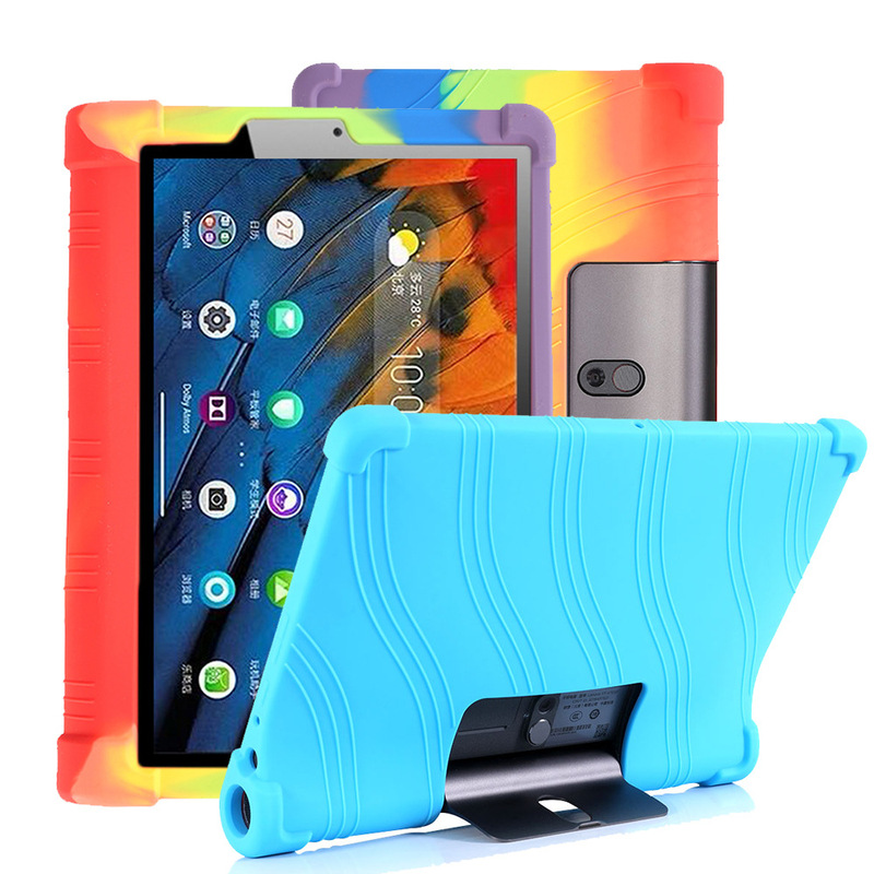 For Lenovo yoga tab5 Protective Case YT-X705 Leather Case 10.1 Inch Flat Shatter-resistant Silicone Computer Case
