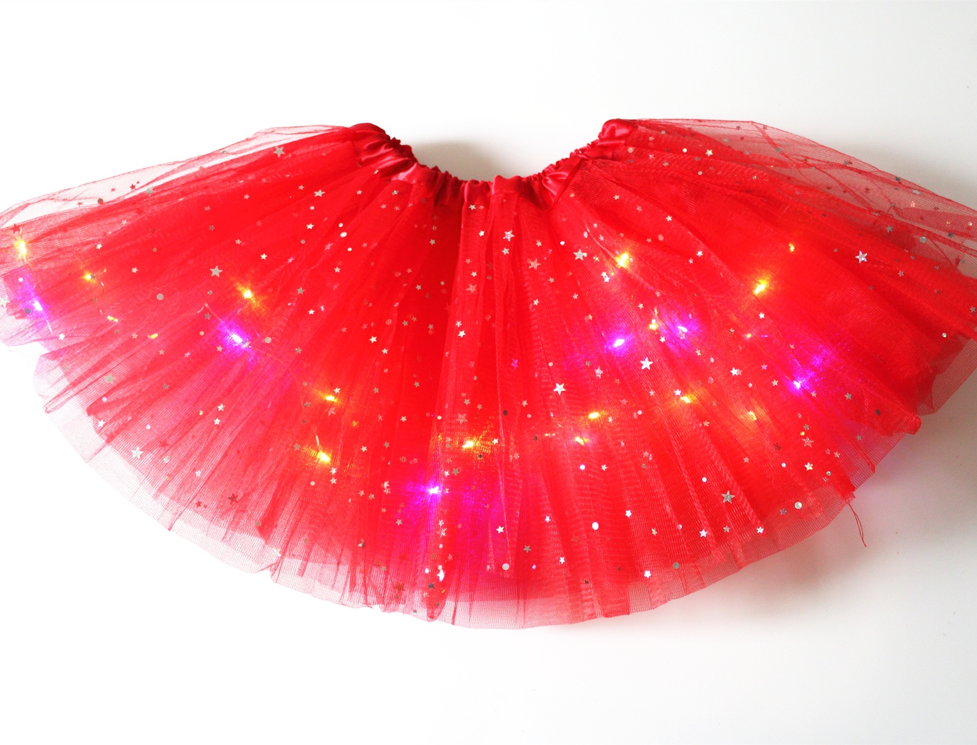 Lighting LED40 cm tutu skirt puffed skirt new adult light skirt LED…