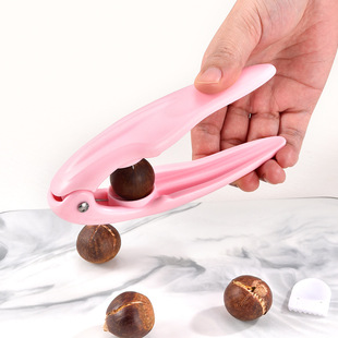 Household Chestnut Peeling Tool Multifunctional Nut Walnut Clip Cross Chestnut Opener Chestnut Clip Chestnut Shell Opener