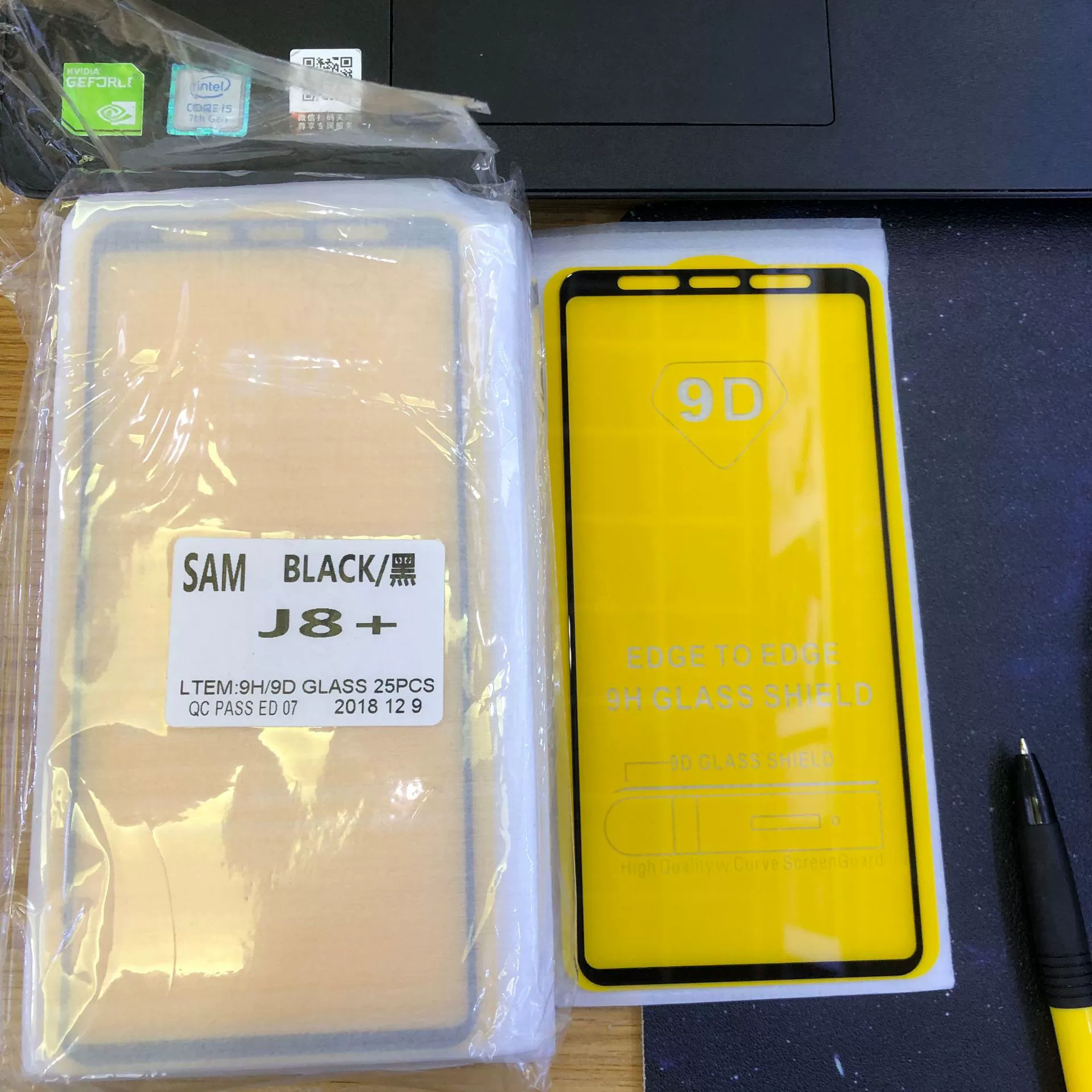 Подходит для Samsung J8+/A8s/A6S/J2Pro/A9 2019. Настоящая двухслойная шелкография. Высококачественная полноэкранная закаленная пленка J7.