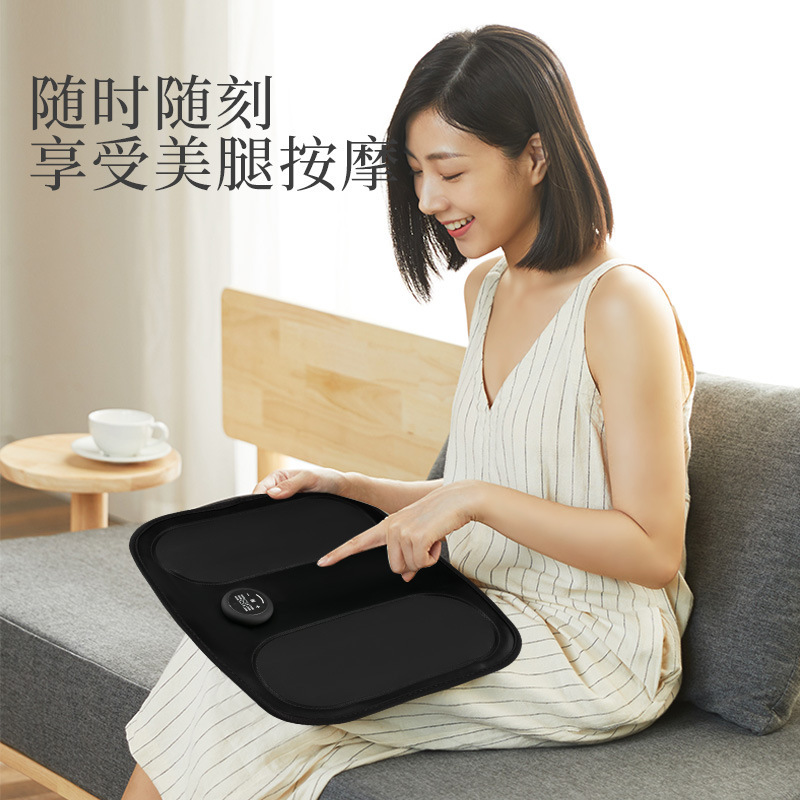 EMS スマートフットマッサージフットマット振動マッサージャーフットマッサージ機フットパルス美脚装置滑り止め|undefined