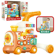 多功能喷雾早教小火车225学步车婴幼儿学走路手推车儿童玩具批发