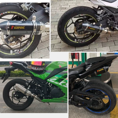 Motorcycle exhaust pipe — Modified Exhaust R25/R3/Z400 Yongyuan