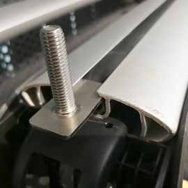 车顶行李箱配件 车顶架横杆配件T型螺栓304不锈钢通用 平台脱困板