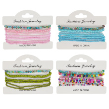 波西米亚手链 春夏海滩度假旅游串珠手串 地摊夜市景点手链批发