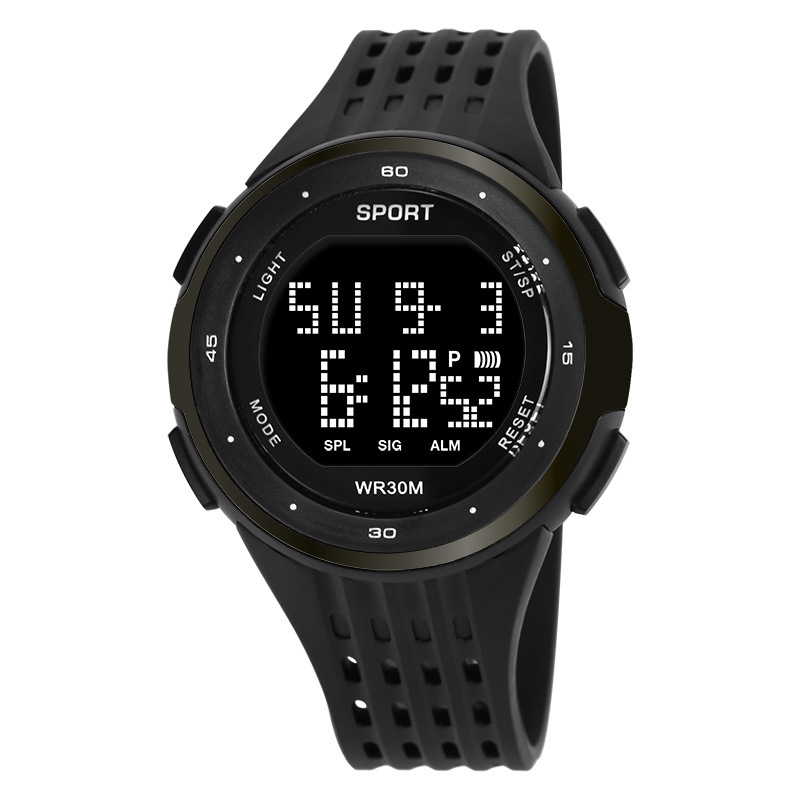 Reloj electrónico de sincronización de alarma deportiva multifuncional para hombres reloj electrónico masculino estudiante al aire libre montañismo reloj electrónico fábrica al por mayor