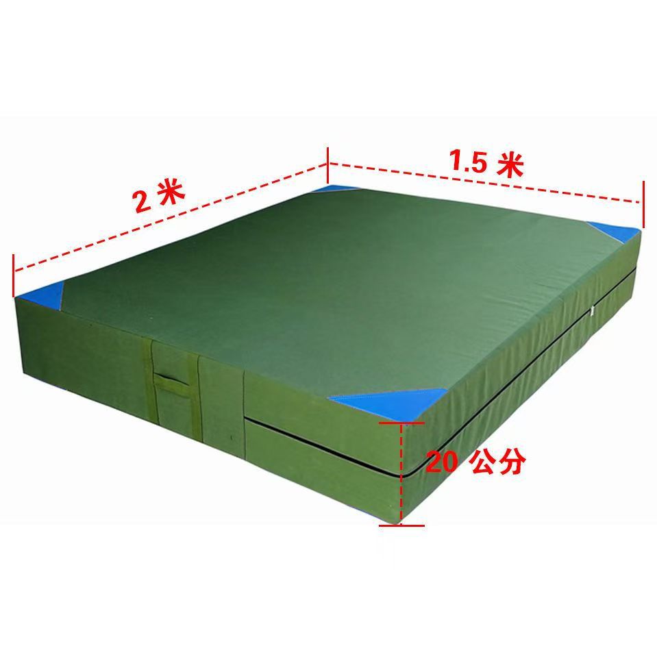 Almohadilla de gimnasia Almohadilla plegable de deportes para niños engrosada Almohadilla para el almuerzo para estudiantes Almohadilla de entrenamiento en decúbito supino Almohadilla deportiva Almohadilla de esponja